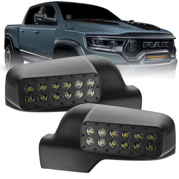 Oracle Lighting 5914-001 LED Off-Road Side Mirror Ditch Lights for 2019-2023 Ram 1500 DT