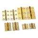 thumbnail image 2 of 2 unids bisague con gabinete decorativo de latón 1 / 1.5 / 2 / 2.5 pulgadas puerta bisagras de de madera accesorios de muebles de bisagra con tornillos, 2 of 6