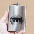 thumbnail image 3 of 8oz Football Helmet Flask L1, 3 of 3