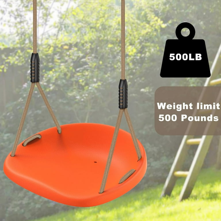 Plastic Swing Seat, Non Slip Tree Swing Replacement with