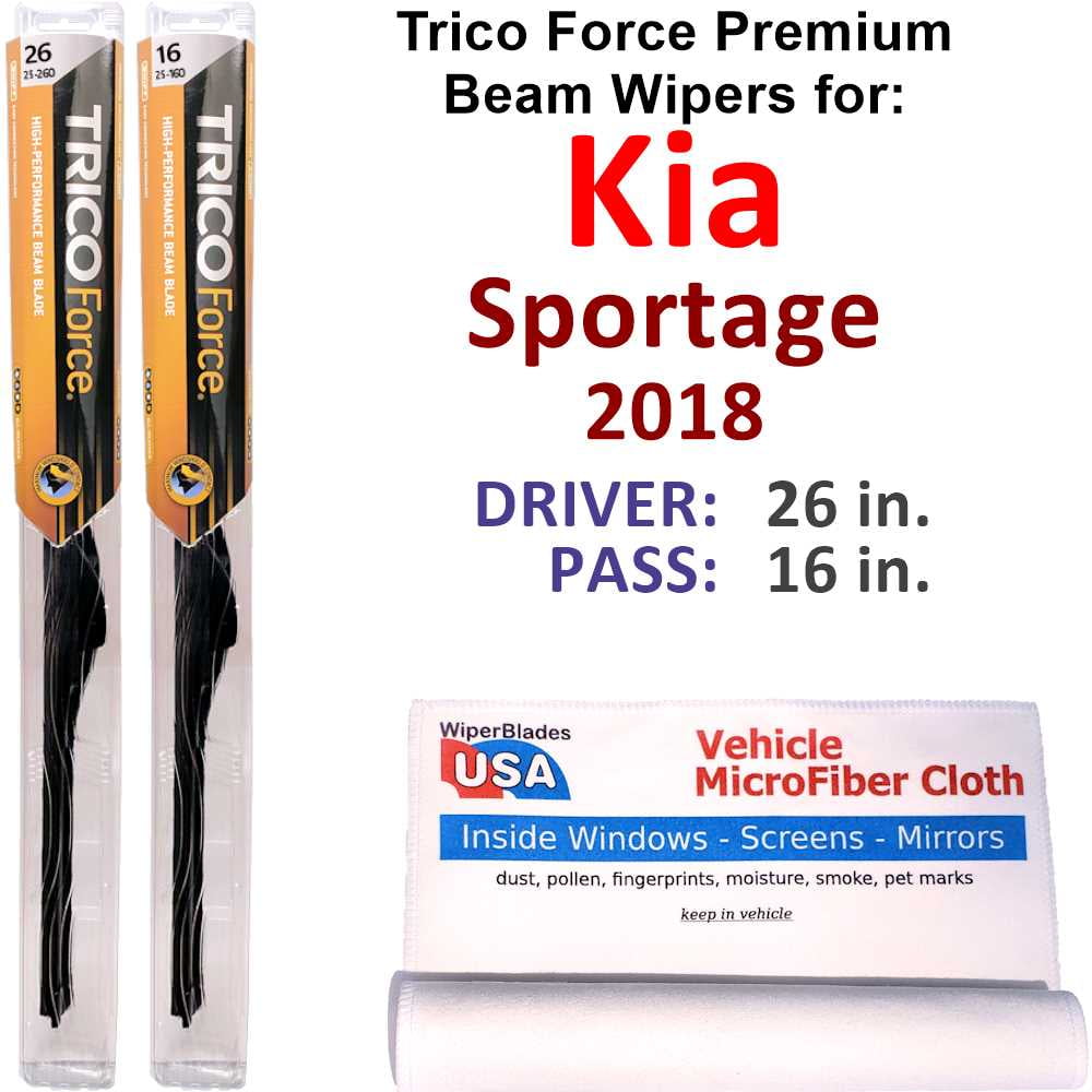 2018 Kia Sportage Performance Beam Wipers (Set of 2)