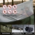 thumbnail image 3 of IBAOLE Camping Hammock with Mosquito Net Double Layer Backpacking Hammock with Bug Netting Lightweight Portable for Outdoors Adventure Hiking Travel with 9.8ft Tree Straps Max Load of 880lbs, 3 of 6