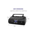 thumbnail image 5 of Boombox portátil para CD/MP3/USB HANNLOMAX HX-318CD con Bluetooth, 5 of 5