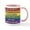 White/Pink Inside, variant on CafePress - The Truth Mugs - 11 oz Ceramic Mug - Novelty Coffee Tea Cup