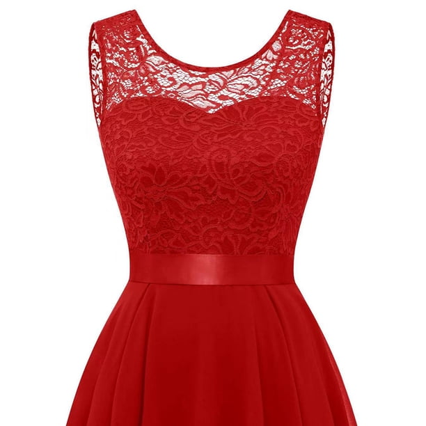 Puliio Dressy Tank Dress for Women Lace Sleeveless High Low Hem Elegant A-Line Dresses Party Wedding Guest Bridesmaid Gown - Walmart Business Supplies Puliio Dressy Tank Dress for Women Lace Sleeveless High Low Hem Elegant A-Line Dresses Party Wedding Guest Bridesmaid Gown - Walmart Business Supplies
