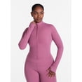 thumbnail image 2 of Avia Women's SoftSculpt Crop Jacket,Size XS-4X, 2 of 7