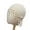 White, variant on Handcrafted Pearls Tassels Hair Hat Versatile Hair Charm for Various Hairstyles