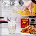 thumbnail image 5 of Madison - 11 Ounce Drinking Glasses | For Water, Juice, Soda, etc.  Thick and Durable Glass  Dishwasher Safe  Set of 6 Large Clear Glass Tumblers  3 x 5.8, 5 of 6