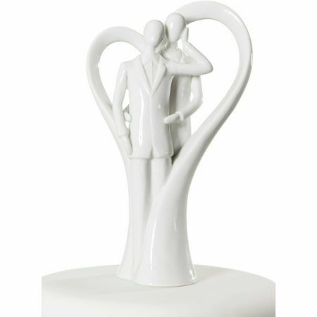 Gay Silhouette of Love Wedding Cake Topper