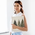 thumbnail image 6 of FORMRS 3 Ring Binder 1.5 inch with Pockets Set of 2 Clip Board 200 Sheets Capacity, Cartoon Christmas Trees, 6 of 8