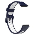 thumbnail image 2 of Tuekys Two-color Watch Strap Soft Breathable Contrast Color Replacement Watchband Compatible ForBand 7, 2 of 9