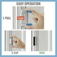 thumbnail image 5 of Fixing Clip for Home Childproof Door Lock Reinforcement Mechanism Easy Installation Durable Metal Construction - Solution Versatile Application, 5 of 5