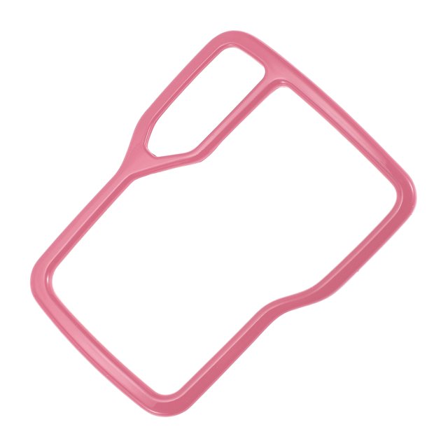 Cubierta del marco del panel de cambio de marcha para Jeep Wrangler JL JLU 18-24 y Gladiator JT 2/4 Puertas ABS Rosa