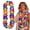 Multicolor, variant on VKQNRGS 1-Pack Hawaiian Garland Flower Necklaces, Hawaiian Fancy Dress Decorations for Adults Beach Tropical Themed Birthday Summer Party Favors, Pink