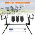 thumbnail image 4 of Adjustable Retractable Carp Fishing Rod Stand Holder Fishing Pole Pod, 4 of 8