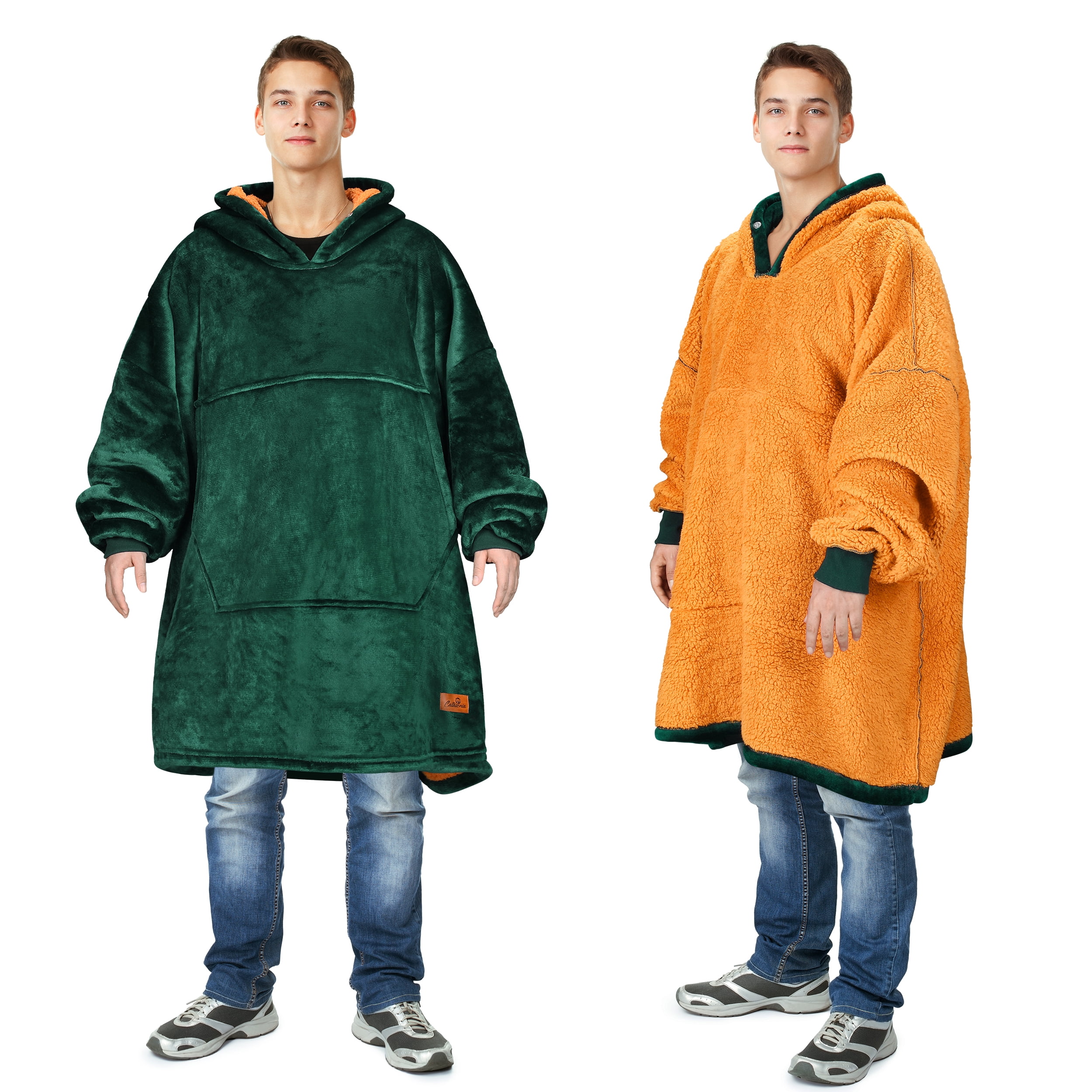 Flyingstar Oversized Hoodie Blanket Sweatshirt,Super Soft Warm