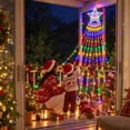 thumbnail image 5 of Scidweet Christmas lights, 350 LED Christmas Twinkle String Lights with 8 Modes Waterfall Effect for Indoor Outdoor Yard Holiday Xmas Christmas Decor, Multicolor, 5 of 13