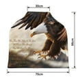 thumbnail image 2 of PKQWTM Bald Eagle Religious Painting Nursing Cover Baby Breastfeeding Infant Feeding Cover Baby Car Seat Cover, 2 of 2