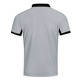 thumbnail image 5 of Men Polo Shirts Color Block Summer Casual Short Sleeve Comfortable Top Button Collared Slim Fit Mens Dress Shirts, 5 of 7