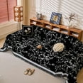 thumbnail image 4 of NAYOROOM Vintage Black Couch Cover,Chenille Sofa Cover Slipcover Sofa Towel Furniture Cover（71"x 150"）, 4 of 16
