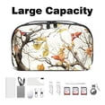 thumbnail image 3 of Tree Oxford Cloth Waterproof USB Pouch with Hard Drive Cases, Hard Drive Bag, Charger Storage Organizer, Cable Organizer Clips - 5.9x9.44x3.14 in, 3 of 6