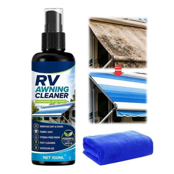RV Awning Cleaner Spray,Powerful Camper Awning & Canopy Stain Remover