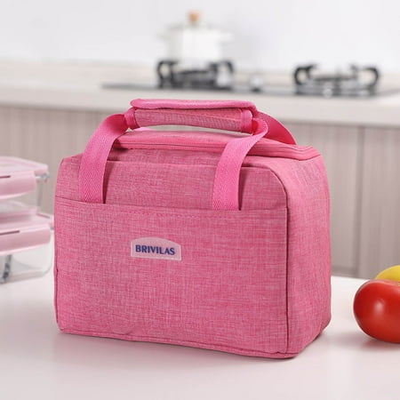 

Juebong Oxford Cloth Lunch Bag Outdoor Picnic Bag Portable Lunch Bag Bento Bag Large Heat Preservation Bag Ice Bag