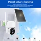 thumbnail image 2 of ANMIVO MX-SD07-4MP-TF32 Cámara De Seguridad Carga solar WiFi 4mp Exterior Impermeable Alarma DOMO 2k resolución Visión nocturna en color con TF Tarjeta de memoria de 32 GB color blanco, 2 of 8