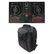 Hercules DJ CONTROL INPULSE 300 8-Pad DJ Controller w/Sound Card+Backpack