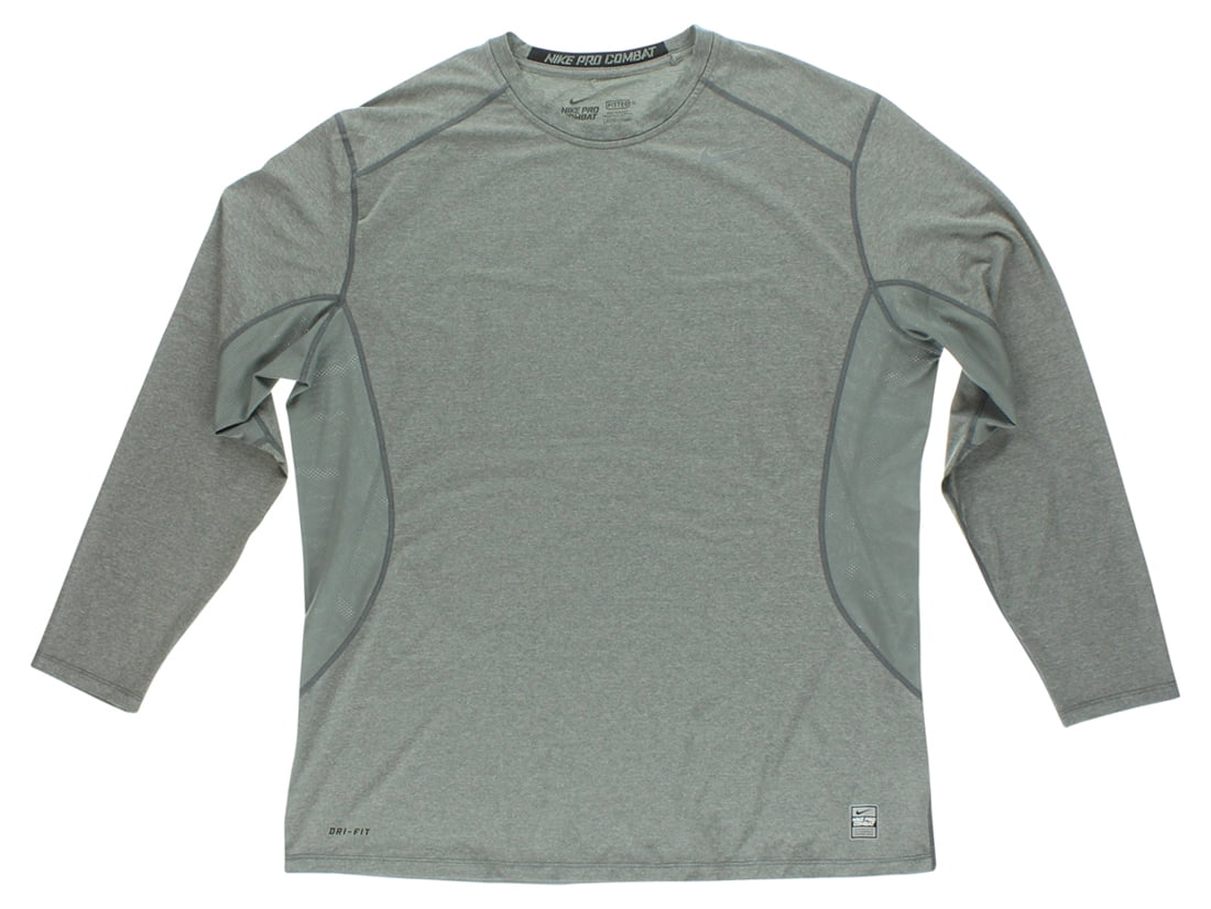 Buy Nike Pro Combat Long Sleeve Top (Black) Online India