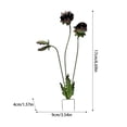 thumbnail image 3 of Lumifun Metal Carnivorous Plant Garden Stake 6.7 inches, Head Venus Flytrap Plant Sculpture, Whimsical Flower Sculpture Yard Art Decor for Flower Beds, Patios & Planters, Unique Quirky Garden Gift, 3 of 9