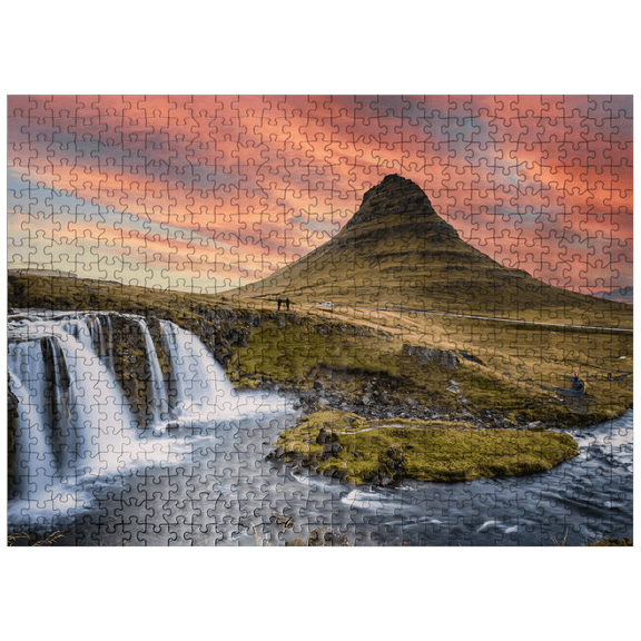 MyPuzzle - Magical Iceland - Premium 500 Piece Jigsaw Puzzle for Adults