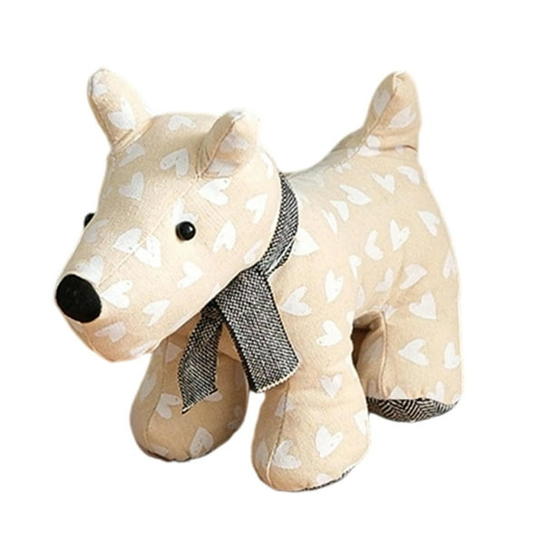 Adorno de tope de puerta interior con peso, animal de peluche decorativo, tope de puerta, animales Patrón
