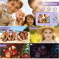 thumbnail image 3 of Digital Camera Anti-Shake, FHD 1080P Kids Camera with 32GB Card, Portable Digital Camera for Kids 16X Zoom Fill Flash, Small Point and Shoot Camera, Compact Vlogging Camera for Teens Boys Girls Gift, 3 of 7
