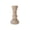 B, variant on Unfinished Wooden Candlestick Holders Classic Candle Stick Set for Wedding Decorations Home Table Centerpiece Mantel Shelf DIY Craft Project Rustic Farmhouse Decor