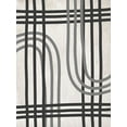 thumbnail image 2 of SD Graphics Studio 19x24 Black Ornate Wood Framed with Double Matting Museum Art Print Titled - String Shapes, 2 of 4