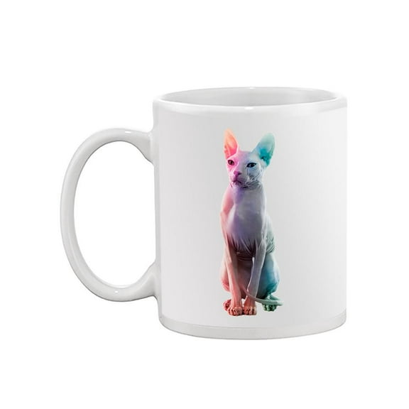 Sitting Sphynx Cat Mug - SPIdeals Designs,