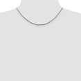 thumbnail image 4 of 925 Sterling Silver Fancy Chain Styles Necklace 2 mm Corona 16 inch, 4 of 4