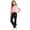 Pink, variant on Cethrio Girls Summer Outfit Sets Short Sleeve, Short Sleeve School 2 Piece Kids' Clothing Sets White Size 5-6 T