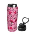 thumbnail image 2 of Vacuum Insulated Water Bottle Kirby Stainless Steel Kettle Leak Proof Double wall for Sports Gym Travel 18 Oz, 2 of 8