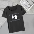 thumbnail image 4 of Camiseta con letras de animales de dibujos animados para mujer, camisetas para mujer, camiseta informal de moda con cuello redondo para uso diario, senderismo, viajes, playa, Camping SG Yinane Camiseta para mujer, 4 of 8