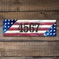 thumbnail image 4 of American Flag Wooden House Number Sign by G. DeBrekht | American Patriotic Decor - MA85099-2, 4 of 7
