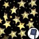 thumbnail image 1 of Luces solares navideñas para exteriores, cadena de luces de estrellas, 39 pies Twinkle Fairy, 1 of 4