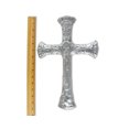 thumbnail image 4 of Arthur Court Designs Aluminum Wall Metal Hanging Christian Cross - Symbol Of Faith 14 Inch Tall, 4 of 5