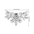 thumbnail image 3 of SHISUYAN 1 Pair Shoe Clips Rhinestone Shoe Charms Shoes Decorative Accessories for Wedding Party Prom, 3 of 9