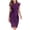 Purple Womens Summer Dress, variant on USSUMA Dress Women's Wedding Guest Elegant Knee Length Bodycon Midi Sundresses for Women Casual Beach Floral Lace V-Neck Sleeveless Summer Sun Dresses Graduation