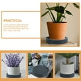 thumbnail image 6 of Durable Grey Plant Tray with Rolling Stand for Home Use Prevents Water Damage and Keeps Floors, 6 of 6