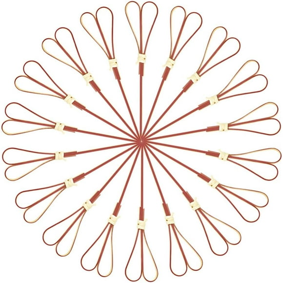 100Pcs 4.72'' Japaneses Style Bamboo Knotted Skewers ,for Martini Finger Food ,Fruits Sandwich Snacks Appetisers (Heart Shape)