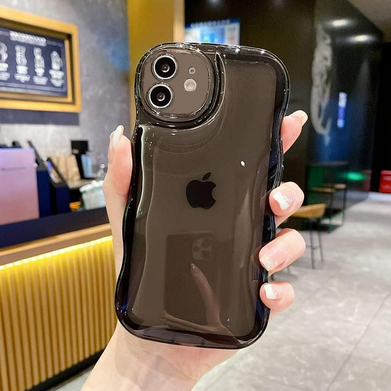 for iPhone 11 Case 6.1 inch, Cute Clear Bubble Shell Case