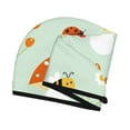 thumbnail image 3 of Disketp Mushroom Bee Microfiber Hair Towel Wrap,Hair Drying Towel With Button,Towel Turban,Head Towel To Dry Hair Quickly For Girls And Women, 3 of 8
